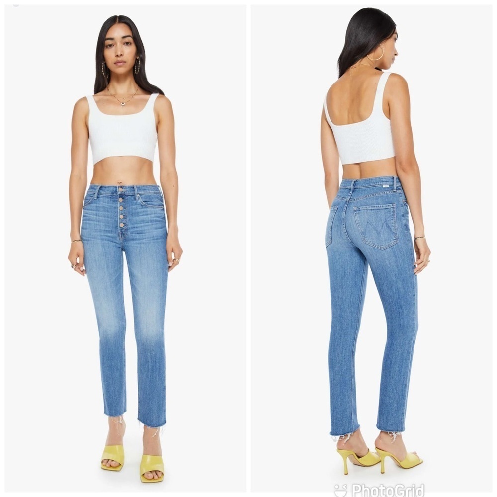 Mother The Pixie Dazzler Ankle Fray in Boogie Down New with Tags!